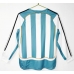 Argentina 2006 Retro Domácí Dres Dlouhý Rukáv
